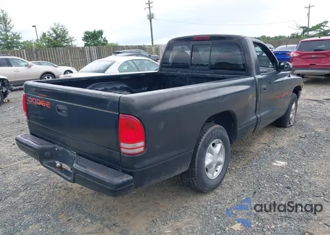 1998 Dodge Dakota Slt/Sport из США, поврежденный, VIN 1B7FL26X1WS735133